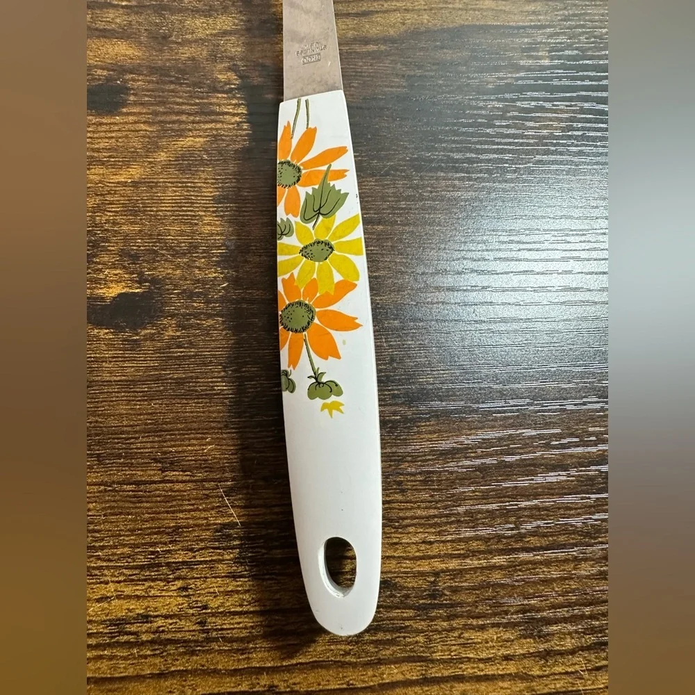 EKCO Ladle Country Garden Flower Daisy Spoon‎ Mid Century Modern Vintage